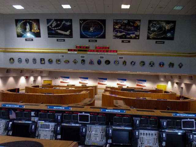 The Shuttle Launch Control Centre