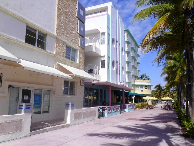 A little bit of the old on Miami Beach